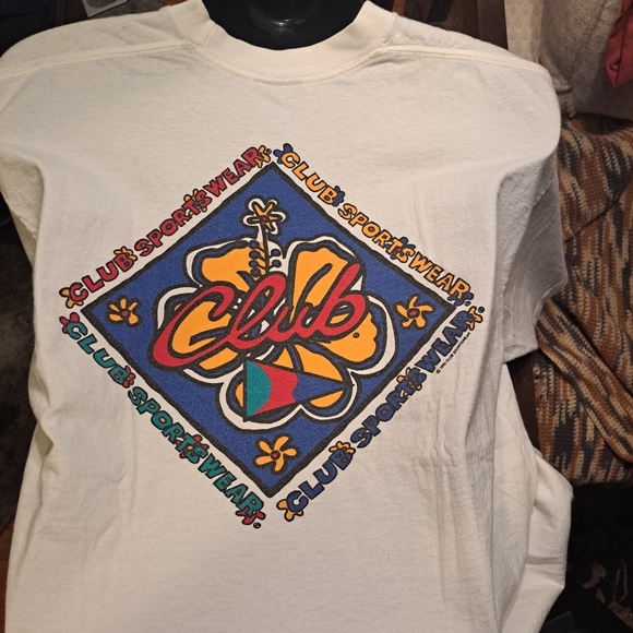 COPY - Vintage Club Sports 1992 T-Shirt - Picture 1 of 6